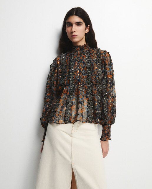 Imagen 0 de Cuerpo estampado lurex