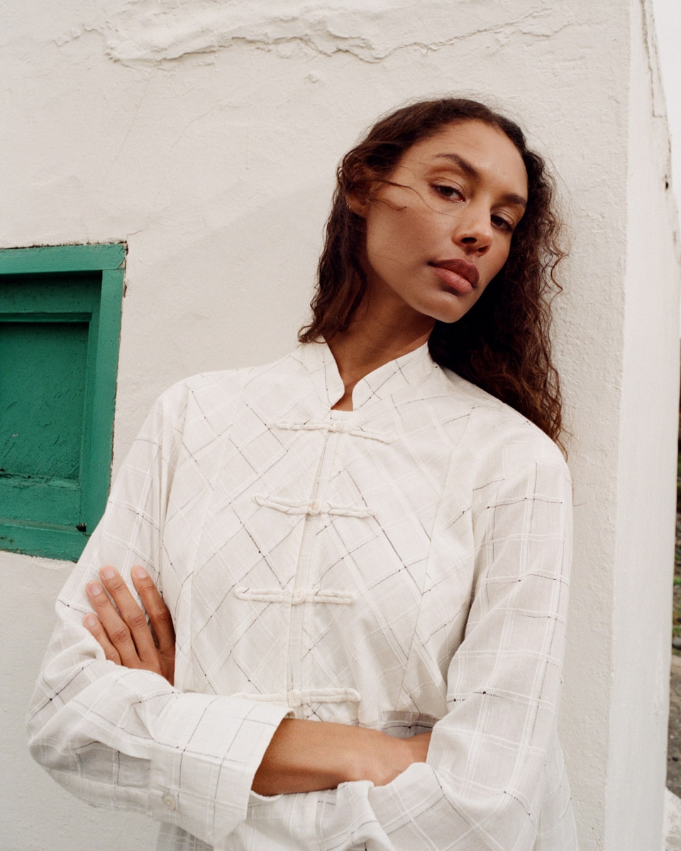 Camisa Japonesa Branco-3