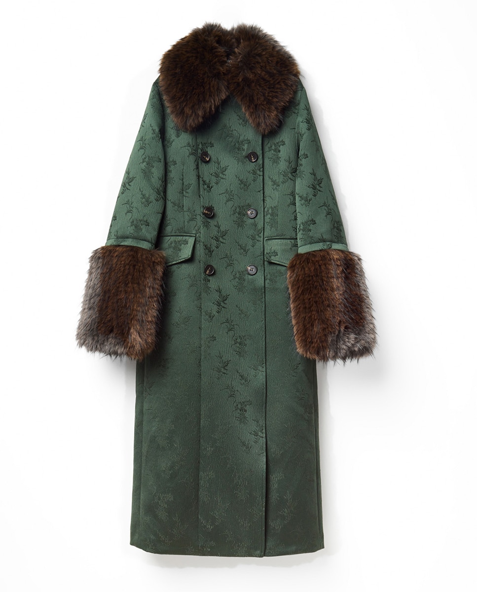 Parka em Pelo 530 Verde Escuro-6