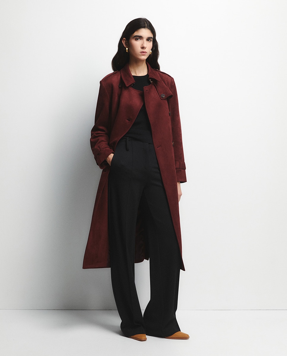 Sfera - Trench efecto ante.