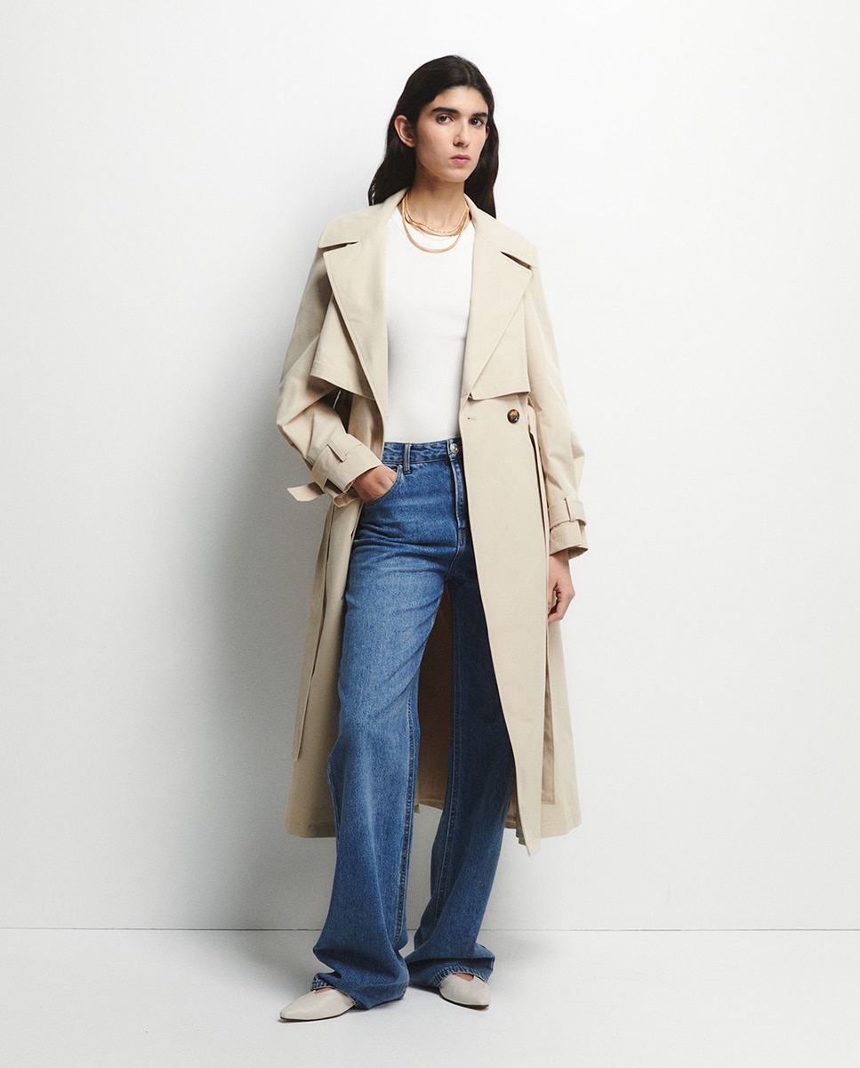 Canadiana com Capa e Cinto Camel-2