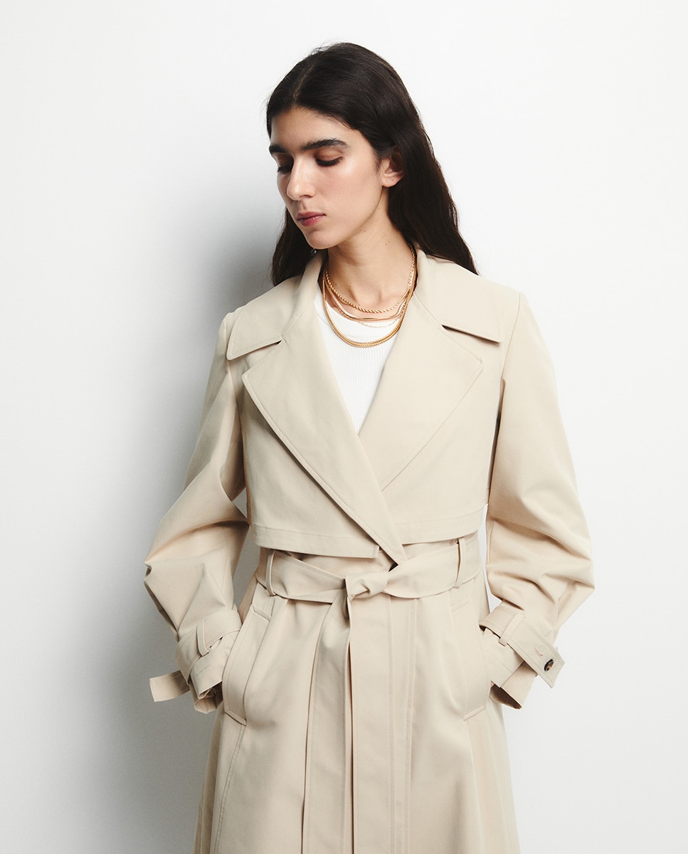Canadiana com Capa e Cinto Camel-3