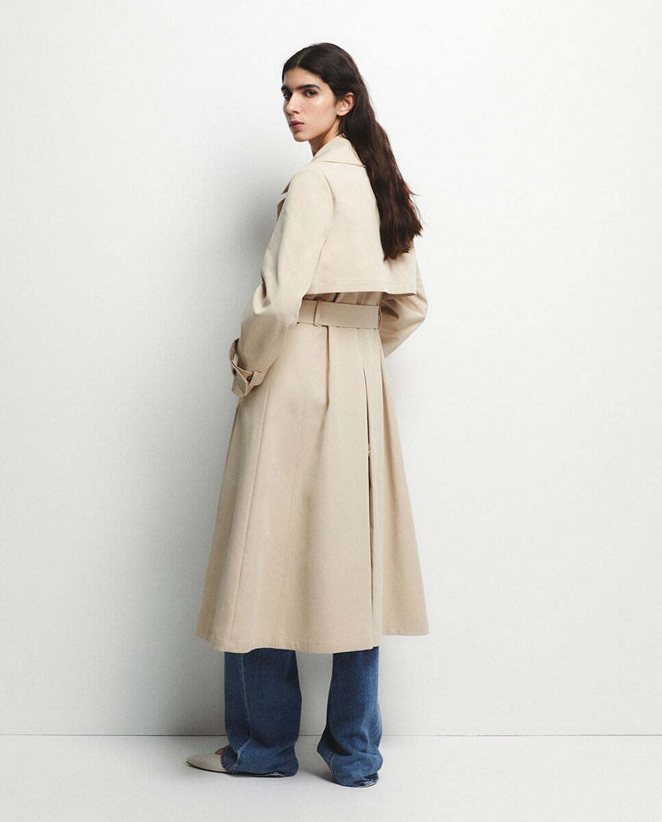 Canadiana com Capa e Cinto Camel-6