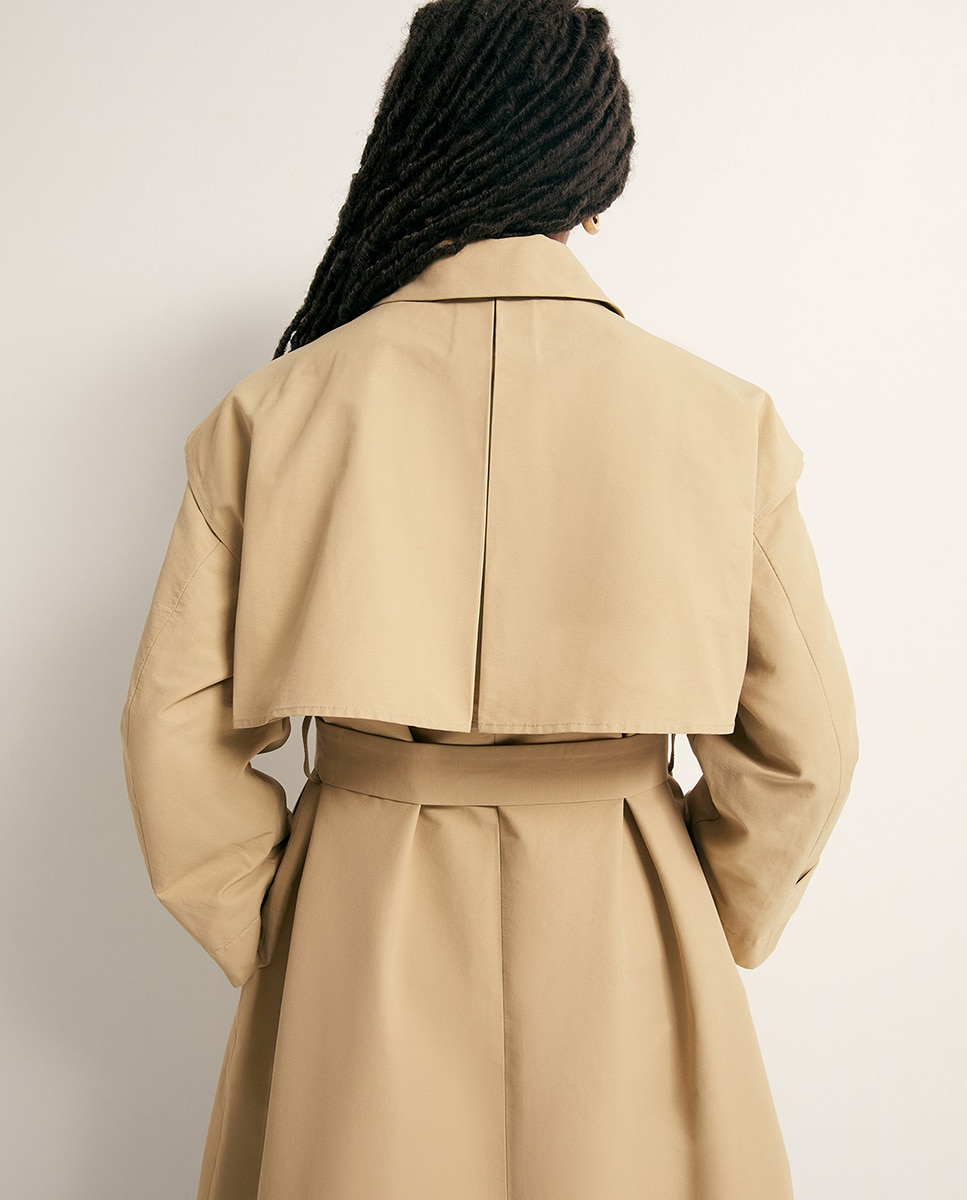 Canadiana com Cinto Bege-7