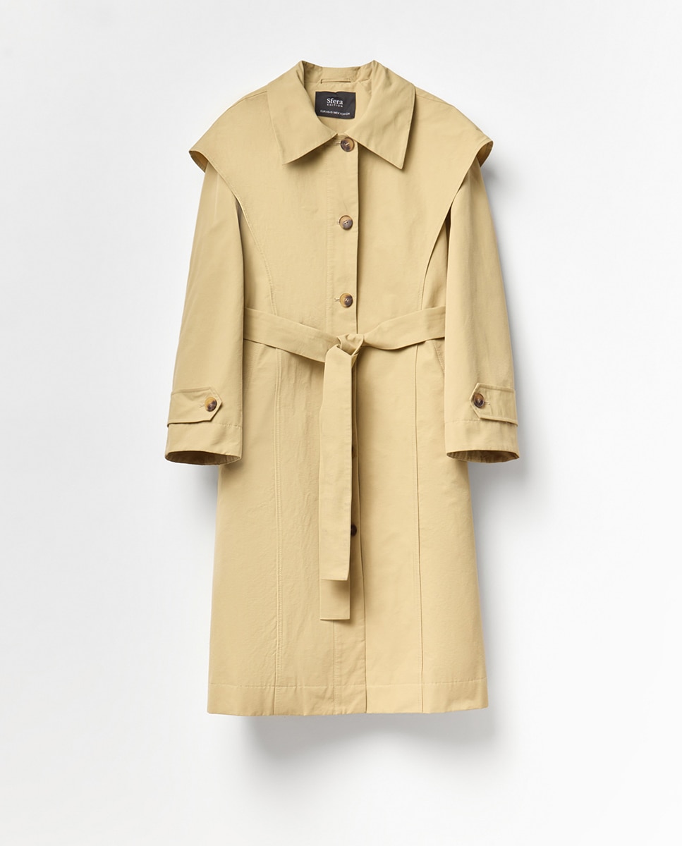 Canadiana com Cinto Bege-8