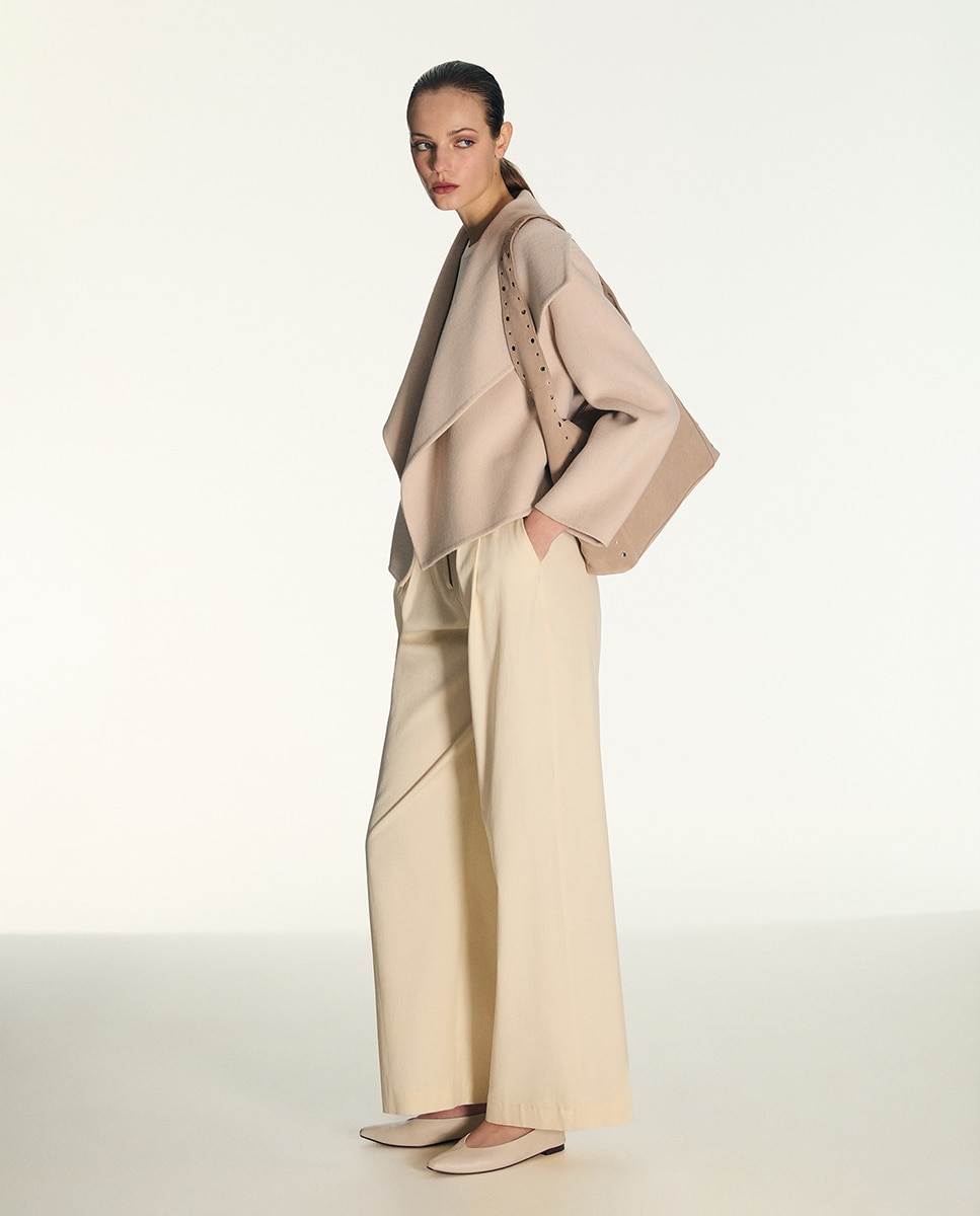 Sfera - Chaqueta solapas handmade.