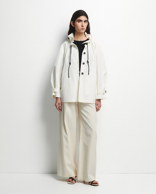 Imagem 0 de Parka Curta com Gola