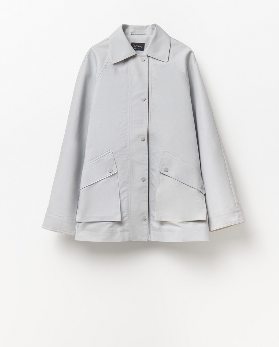 Parka Curta Azul-claro-6
