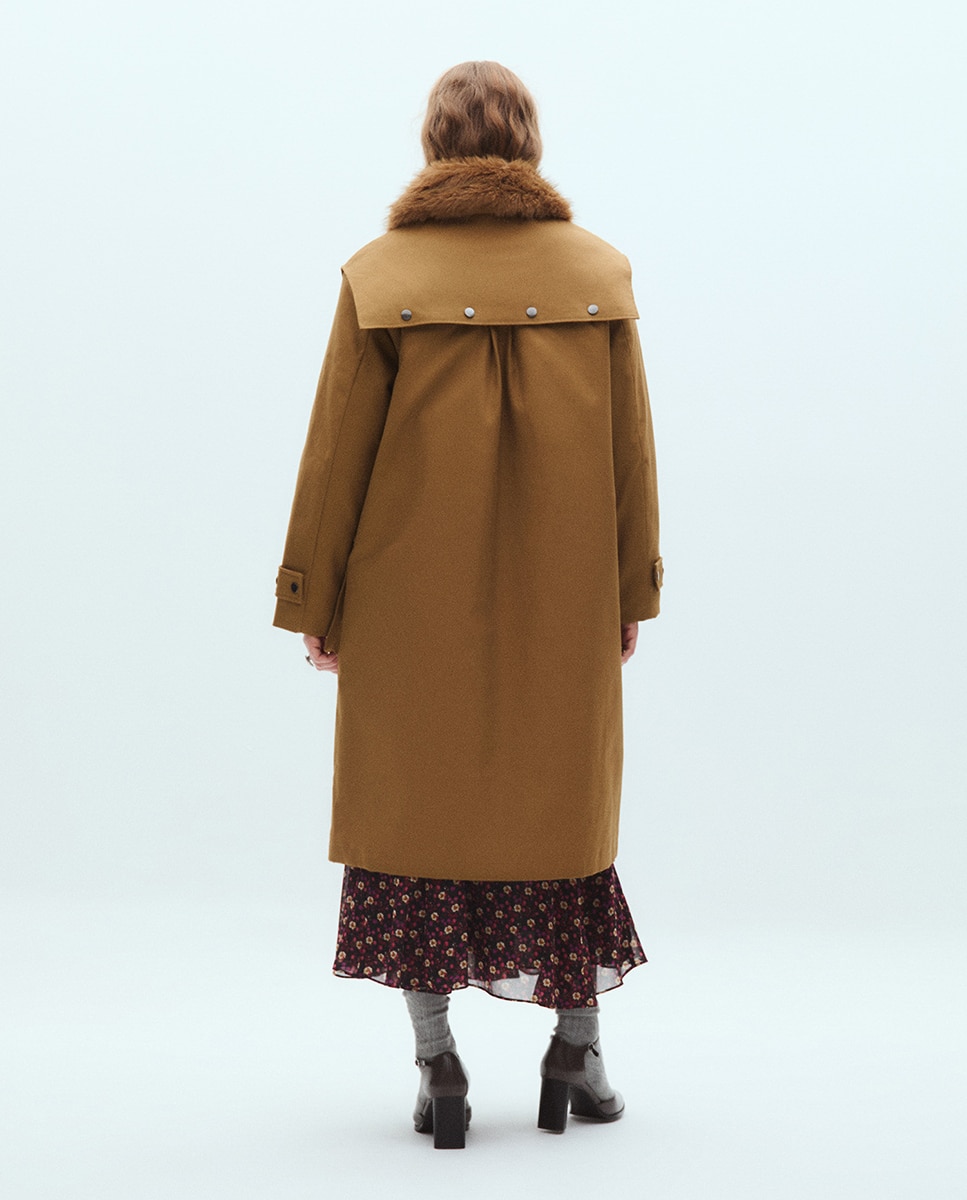 Parka pelo - Sfera - 520 Kaki 520 Kaki-5