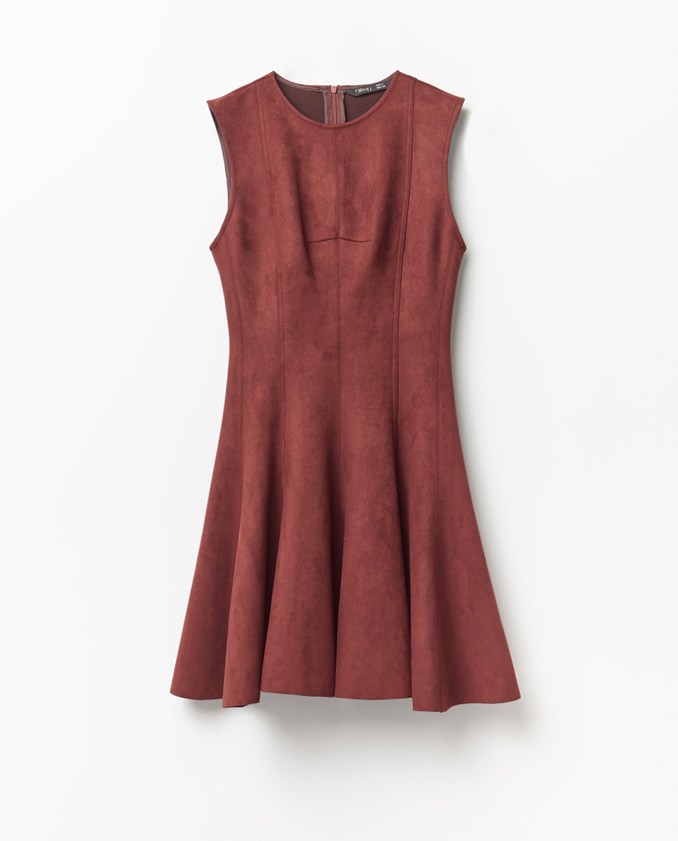 Vestido mini Bordeaux-6