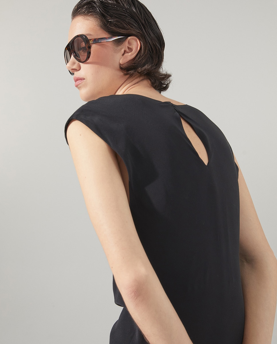 Vestido Rendilhado Preto-6