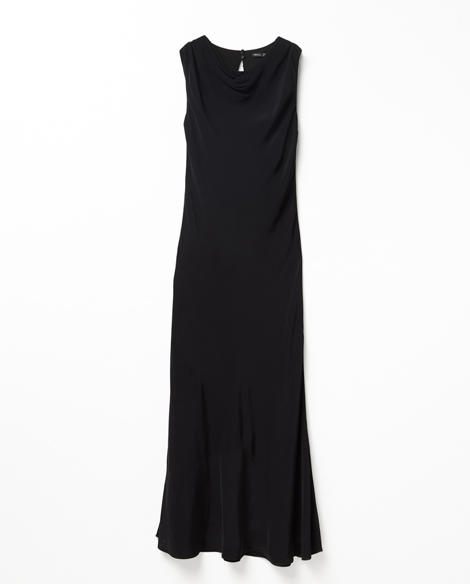 Vestido Rendilhado Preto-9
