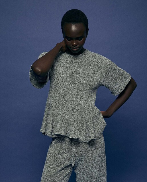 Imagen 0 de Cuerpo manga peplum