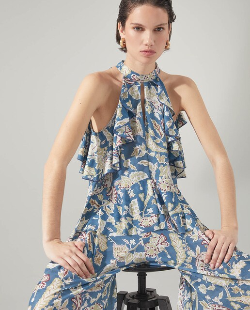 Imagen 0 de Top volantes conjunto