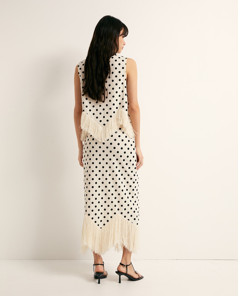 Saia com Franjas Cru-4