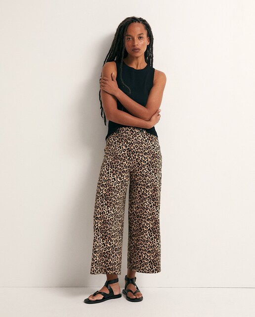 Imagen 0 de Pantalón fluido estampado