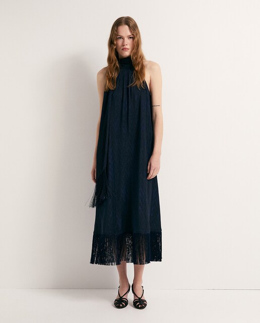 Imagen 0 de Vestido flecos