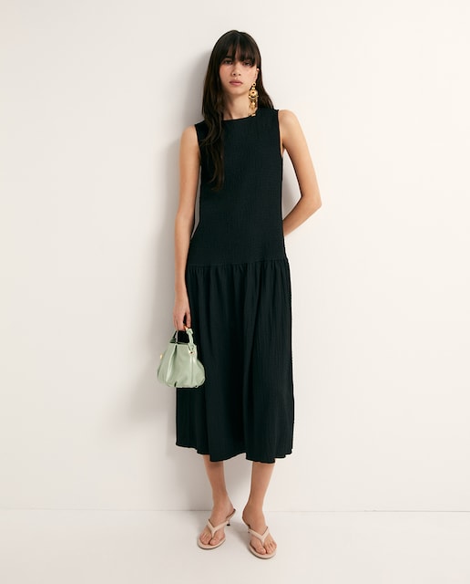 Imagen 0 de Vestido frunce estructura