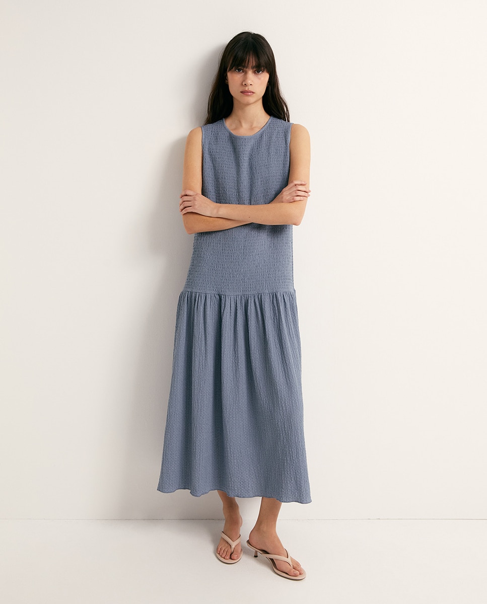 Imagem 0 de Vestido com Franzido e Estrutura