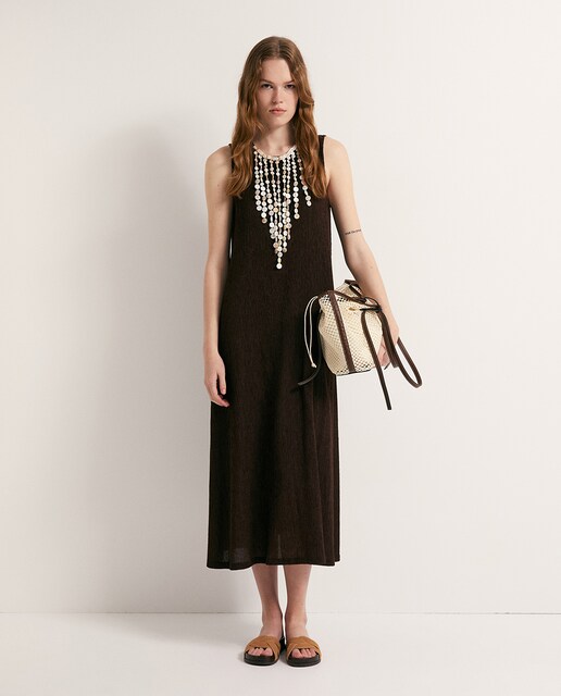 Imagen 0 de Vestido collar nácar