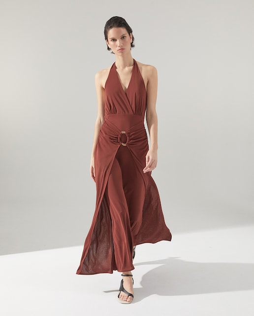 Imagen 0 de Vestido halter pieza