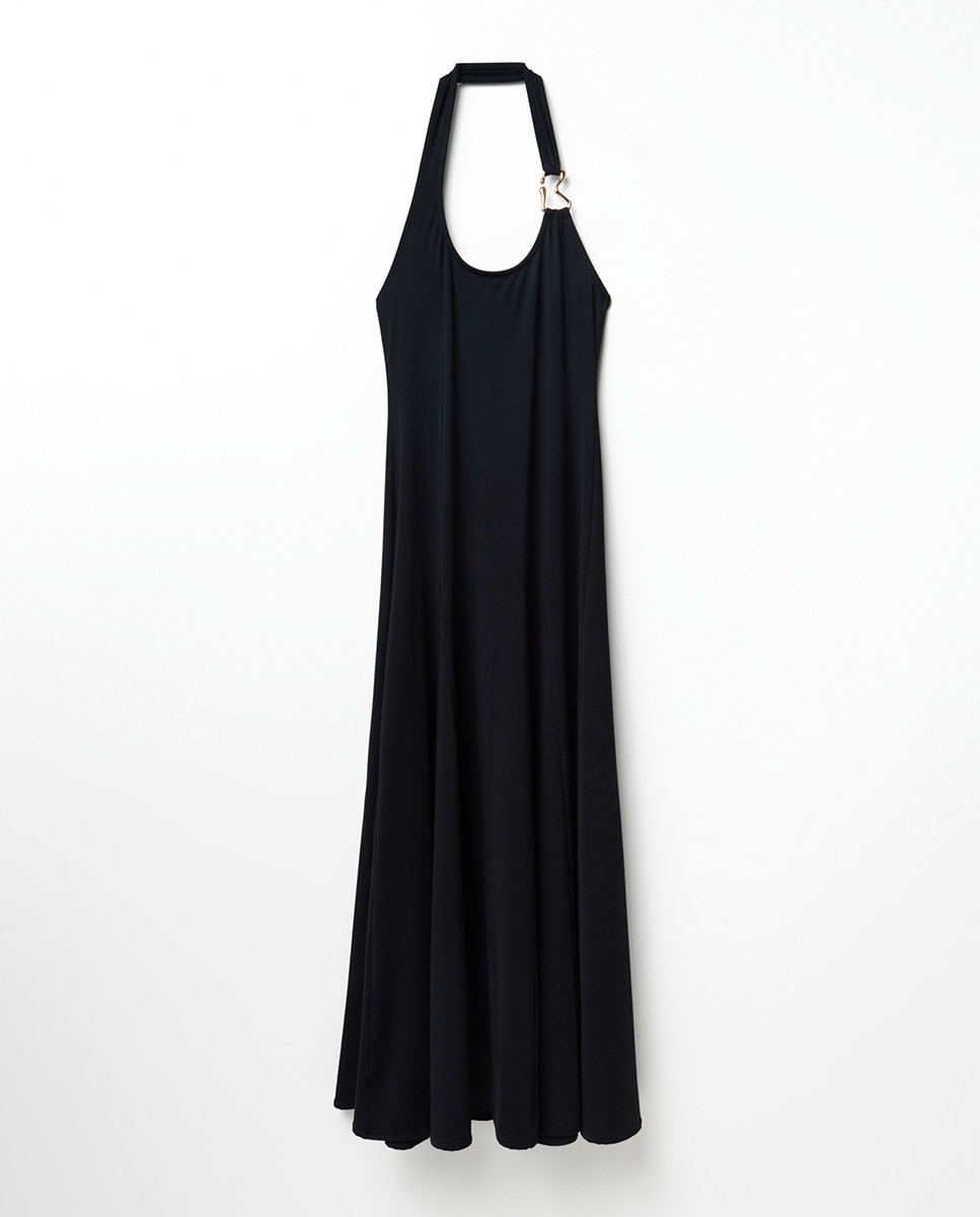 Vestido Halter Preto-5