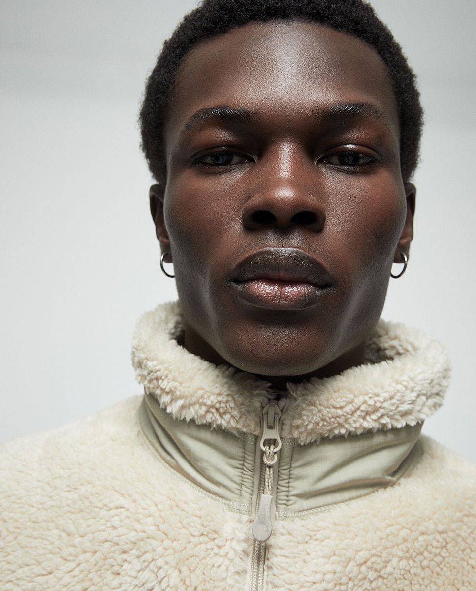 Sweatshirt Sherpa - Bege Bege-4