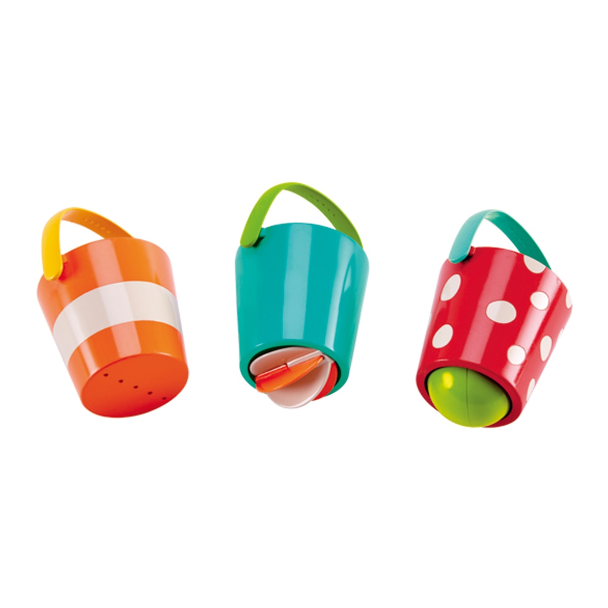 Hape - Juego de cubos alegres juguete de madera Hape