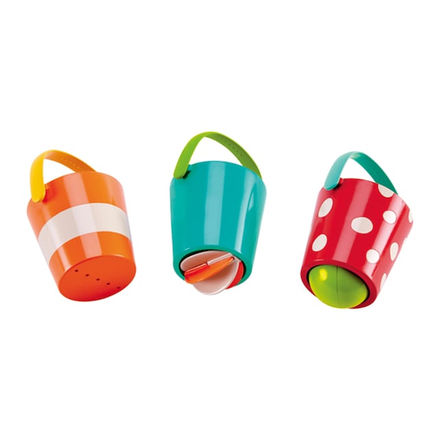 Imagen 0 de Juego de cubos alegres juguete de madera Hape