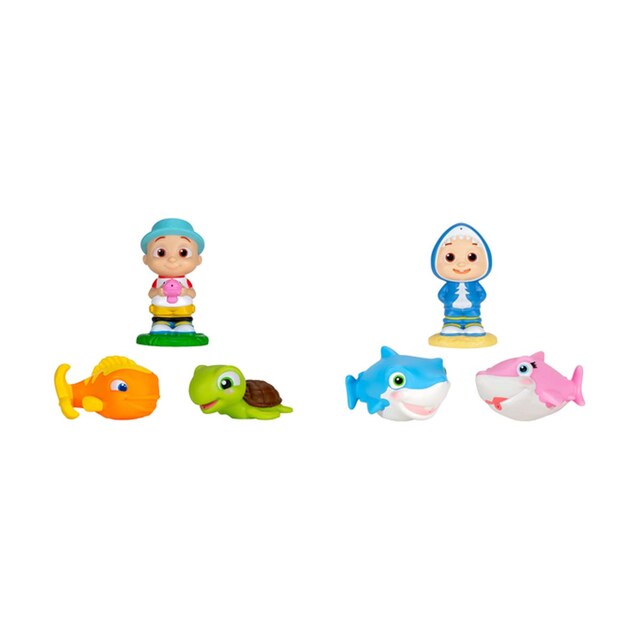 Imagen 0 de Figuras de baño Cocomelon Modelos surtidos