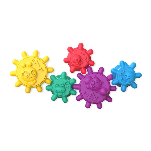 Juguetes educativos gears of discovery para el baño, juegos y viajes Baby Einstein