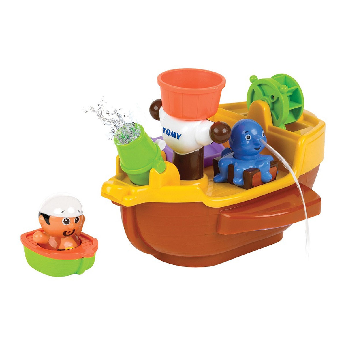 Barco pirata juguete para el baño Tomy Toomies 1