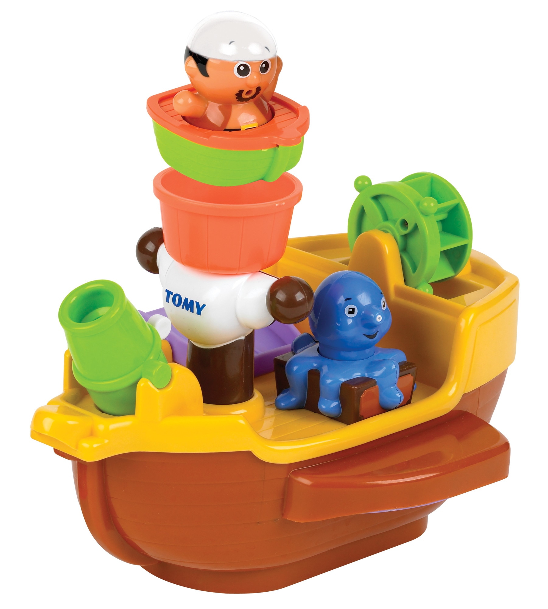 Barco pirata juguete para el baño Tomy Toomies 3