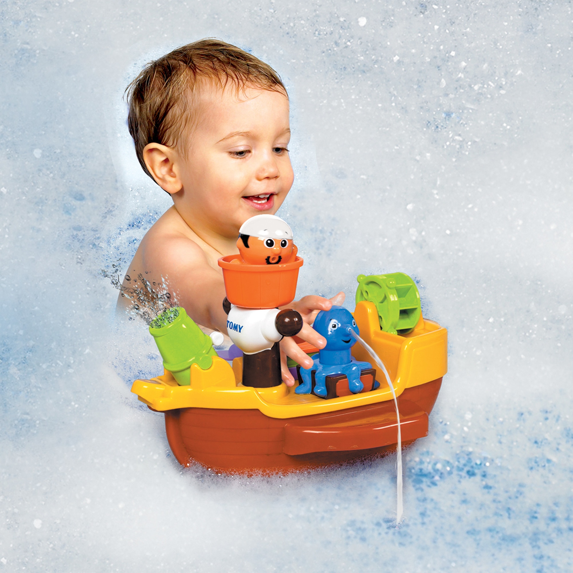 Barco pirata juguete para el baño Tomy Toomies 6