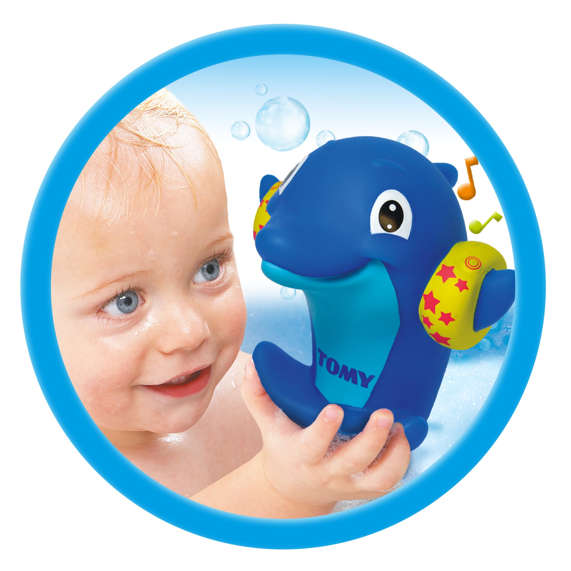 Juguete de baño Delfines silbantes Tomy Toomies 3