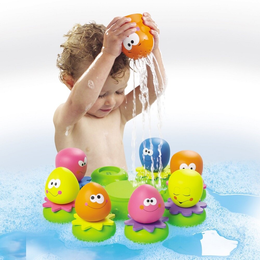 Juguete de baño Pulpitos alegres Tomy Toomies 3