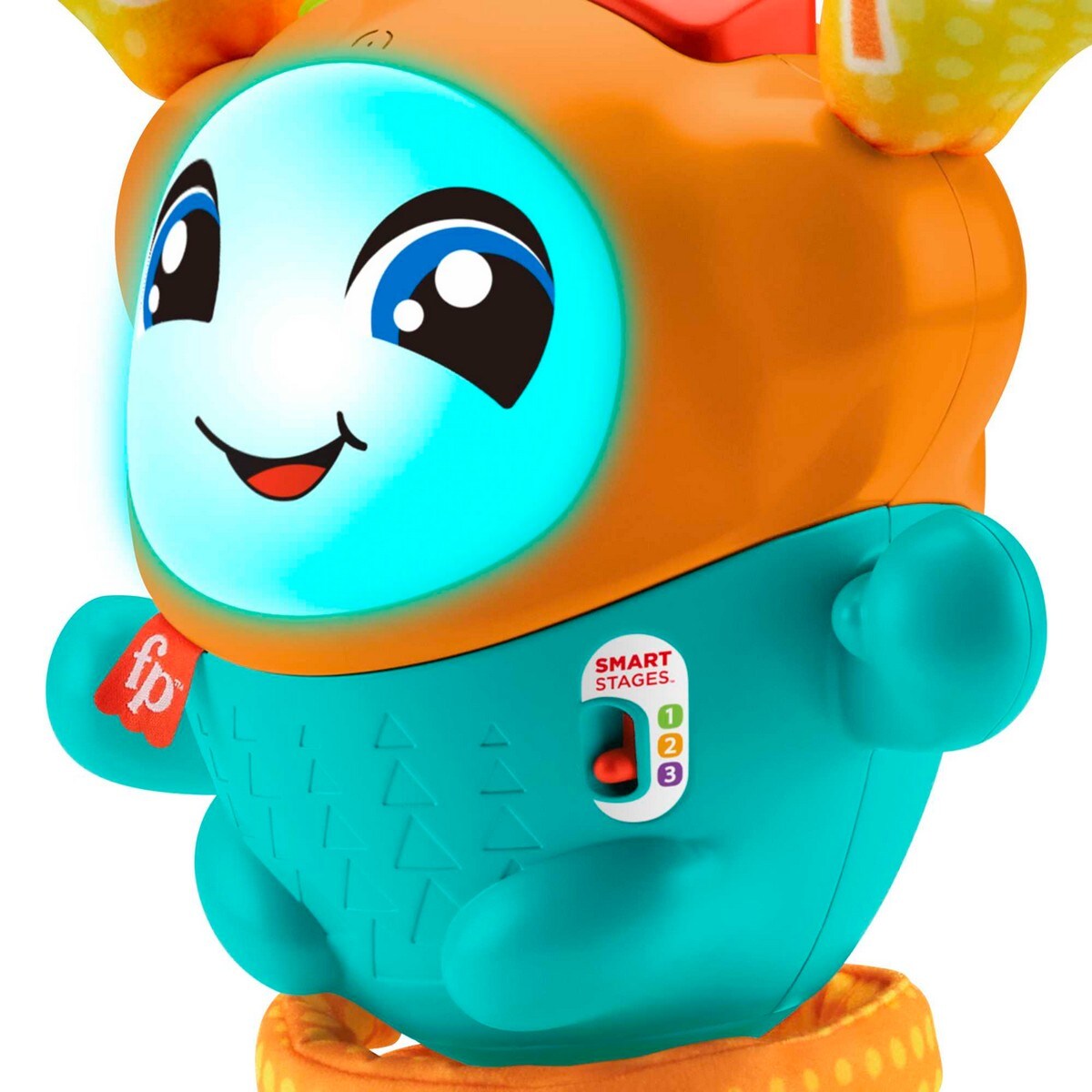 Fisher-Price Boti Robotito Saltarín, juguete electrónico para aprender letras y números 7