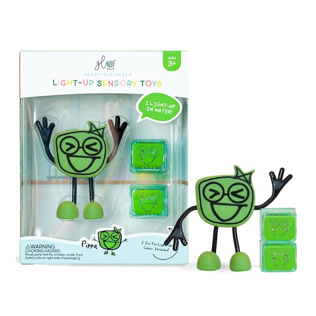 Imagen 0 de Juguete sensorial 1 Personaje + 2 cubos de luz verdes Joykids