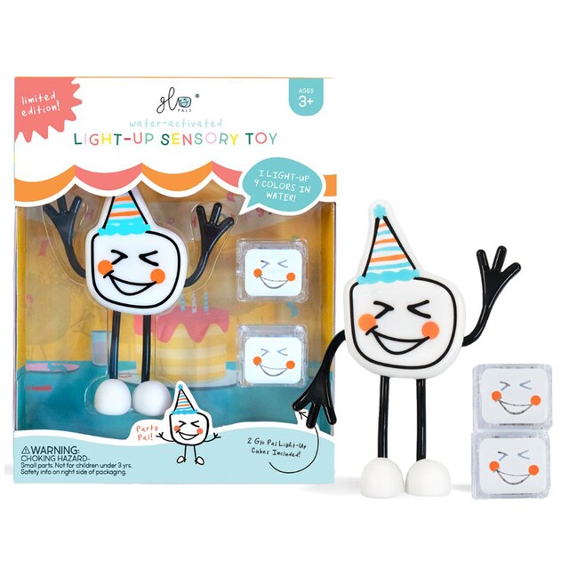 Imagen 0 de Juguete sensorial 1 Personaje + 2 cubos de luz multicolor Joykids