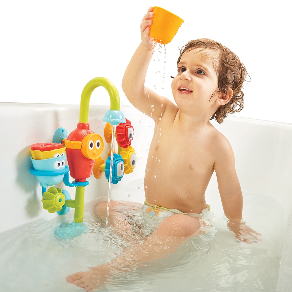 Juguete de baño Grifo Encaja y Gira pro Yookidoo 4