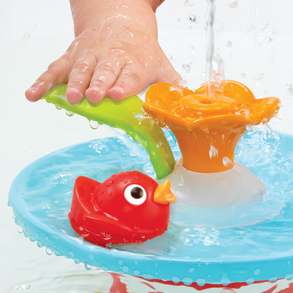Juguete de baño Carrera mágica de patos Yookidoo 4