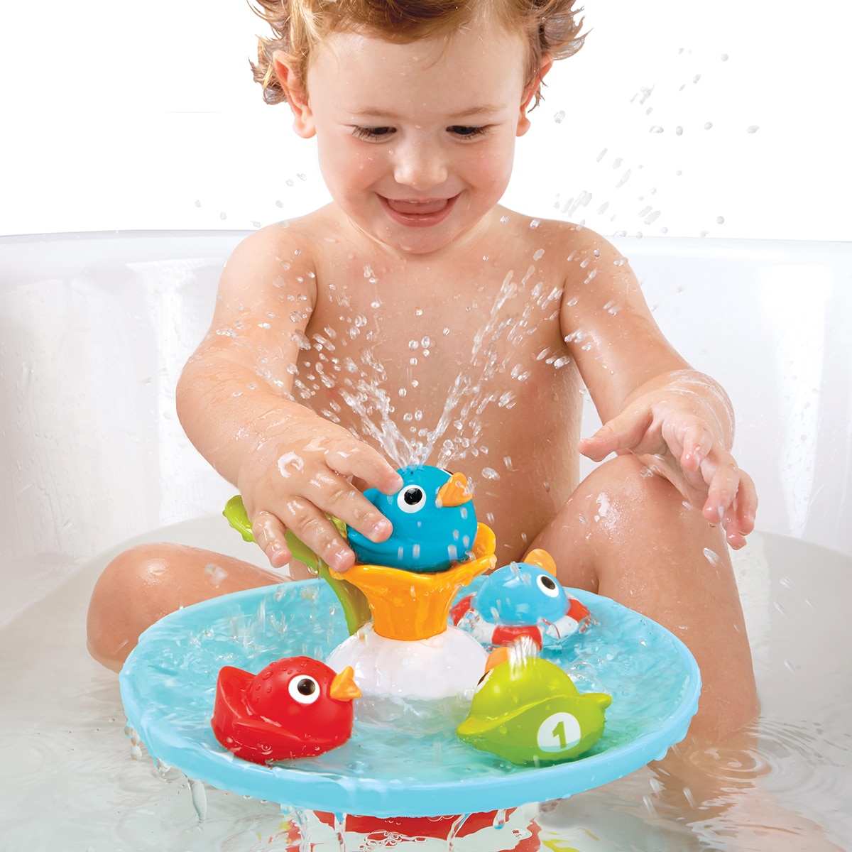 Juguete de baño Carrera mágica de patos Yookidoo 5