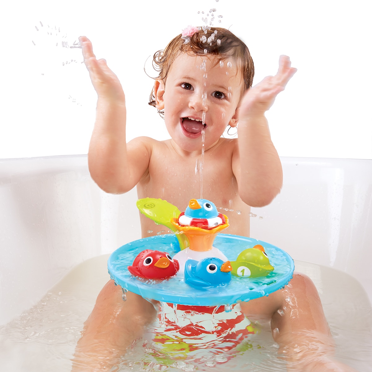 Juguete de baño Carrera mágica de patos Yookidoo 6