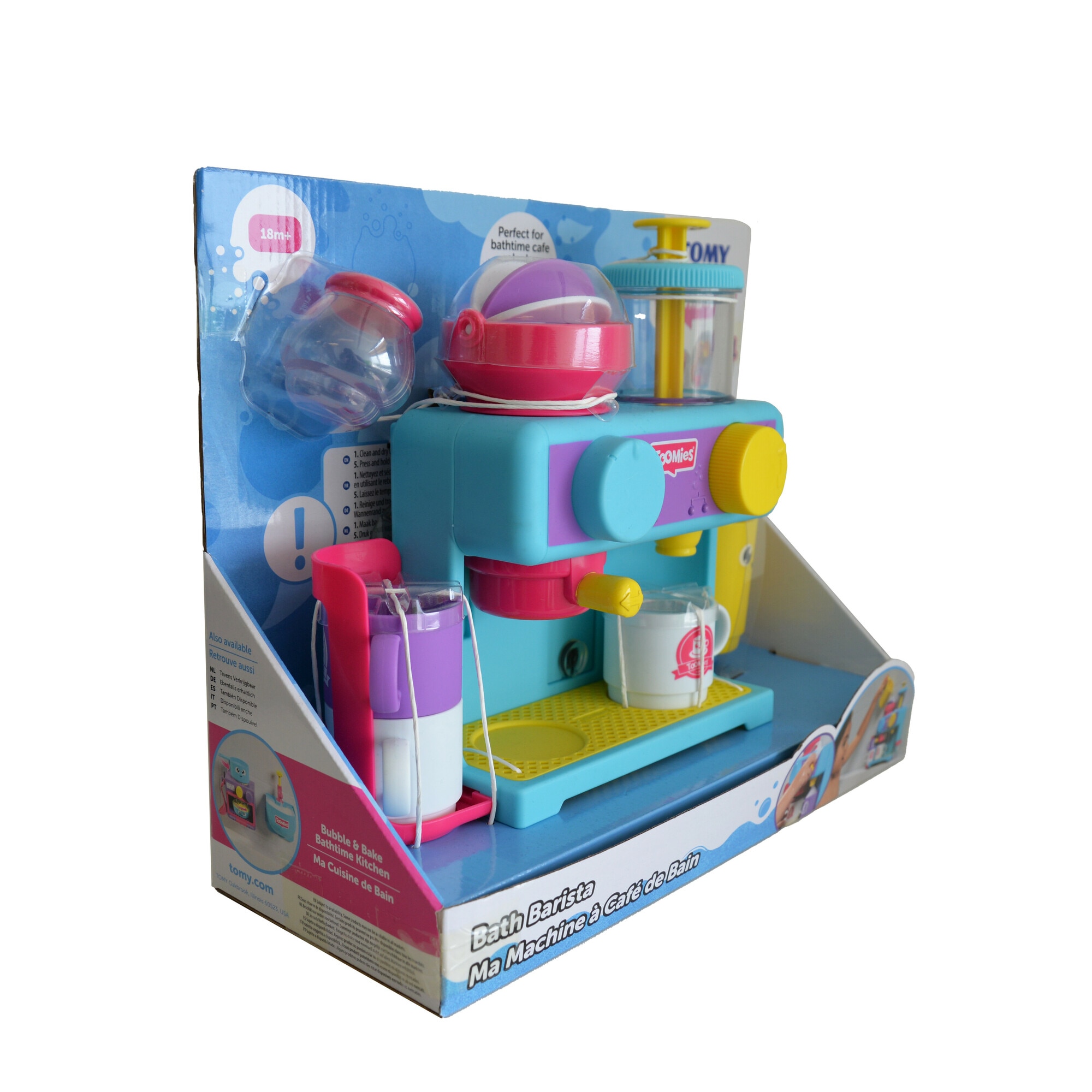 Cafetera para bañera Tomy Toomies 12