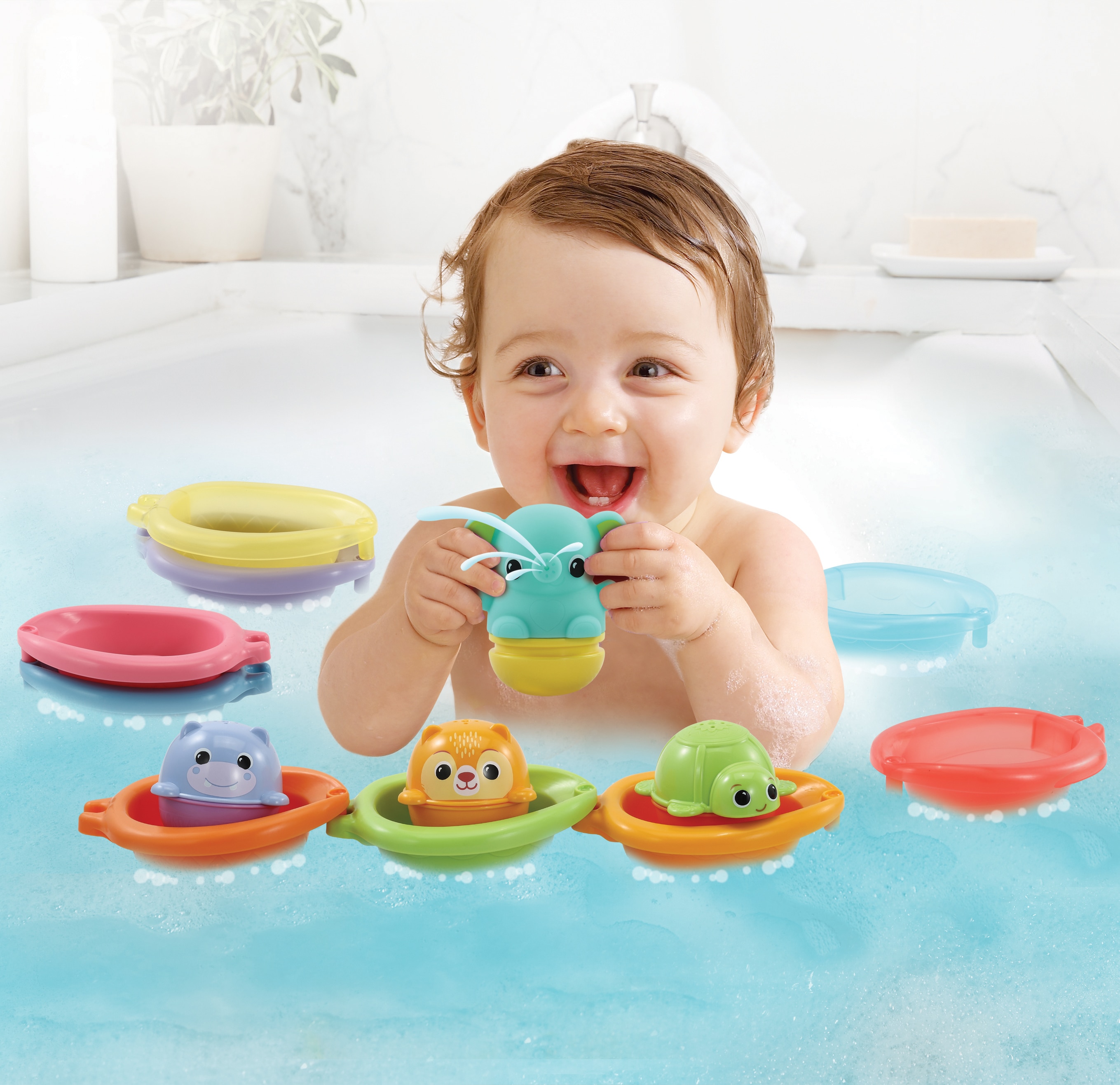Juguetes para la bañera Animales al agua Vtech 3