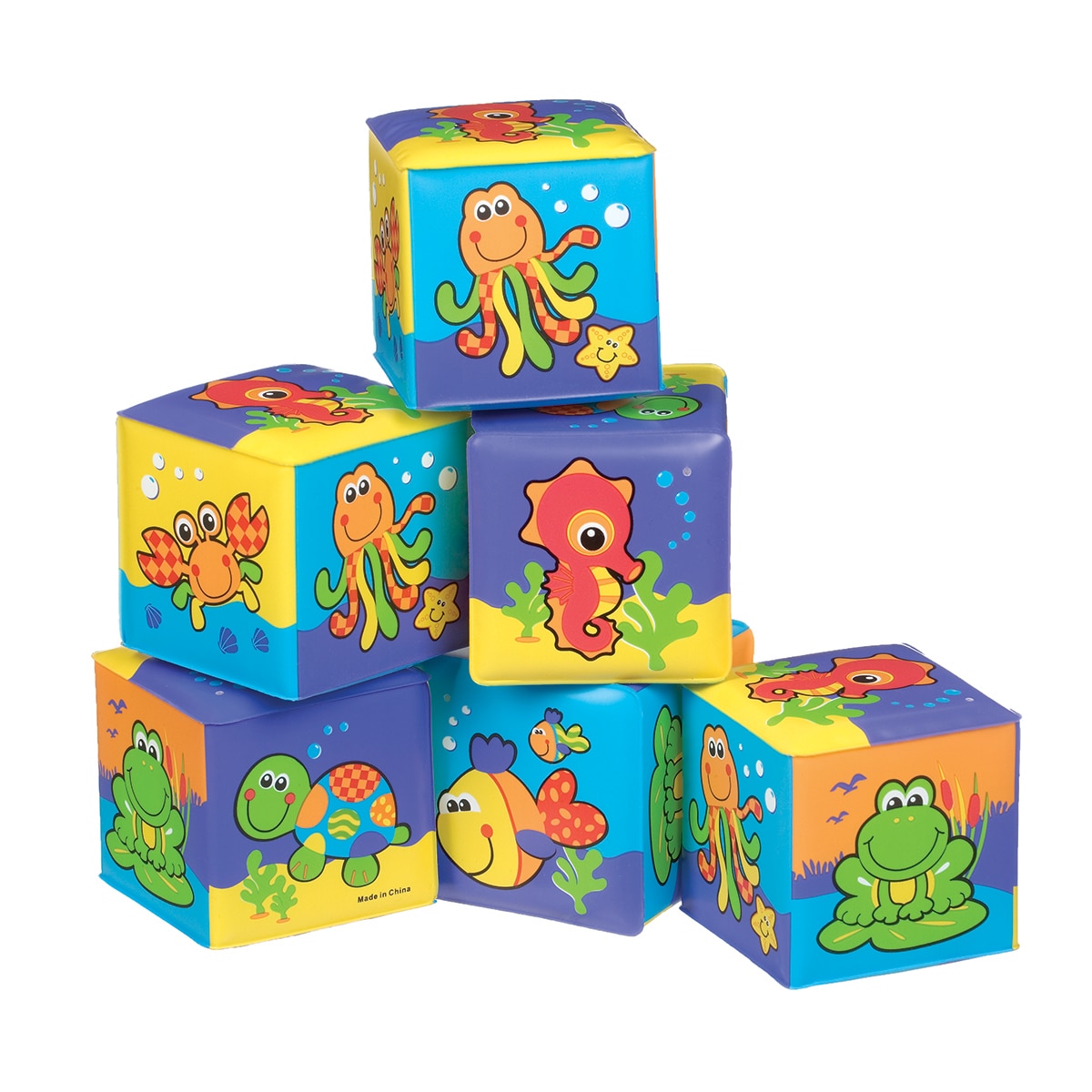 Imagen 0 de Bloques de baño Soft Blocks Playgro