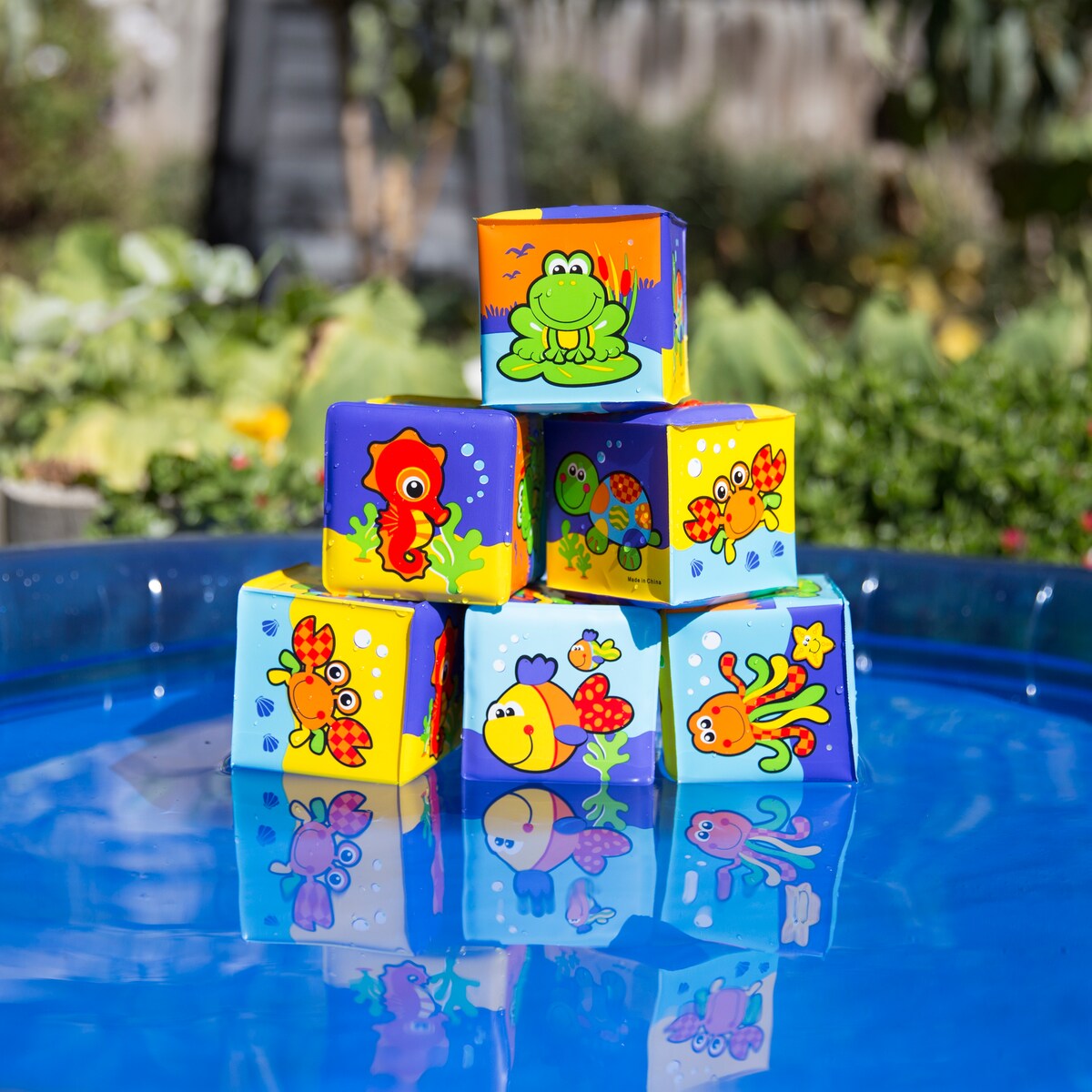 Bloques de baño Soft Blocks Playgro 5