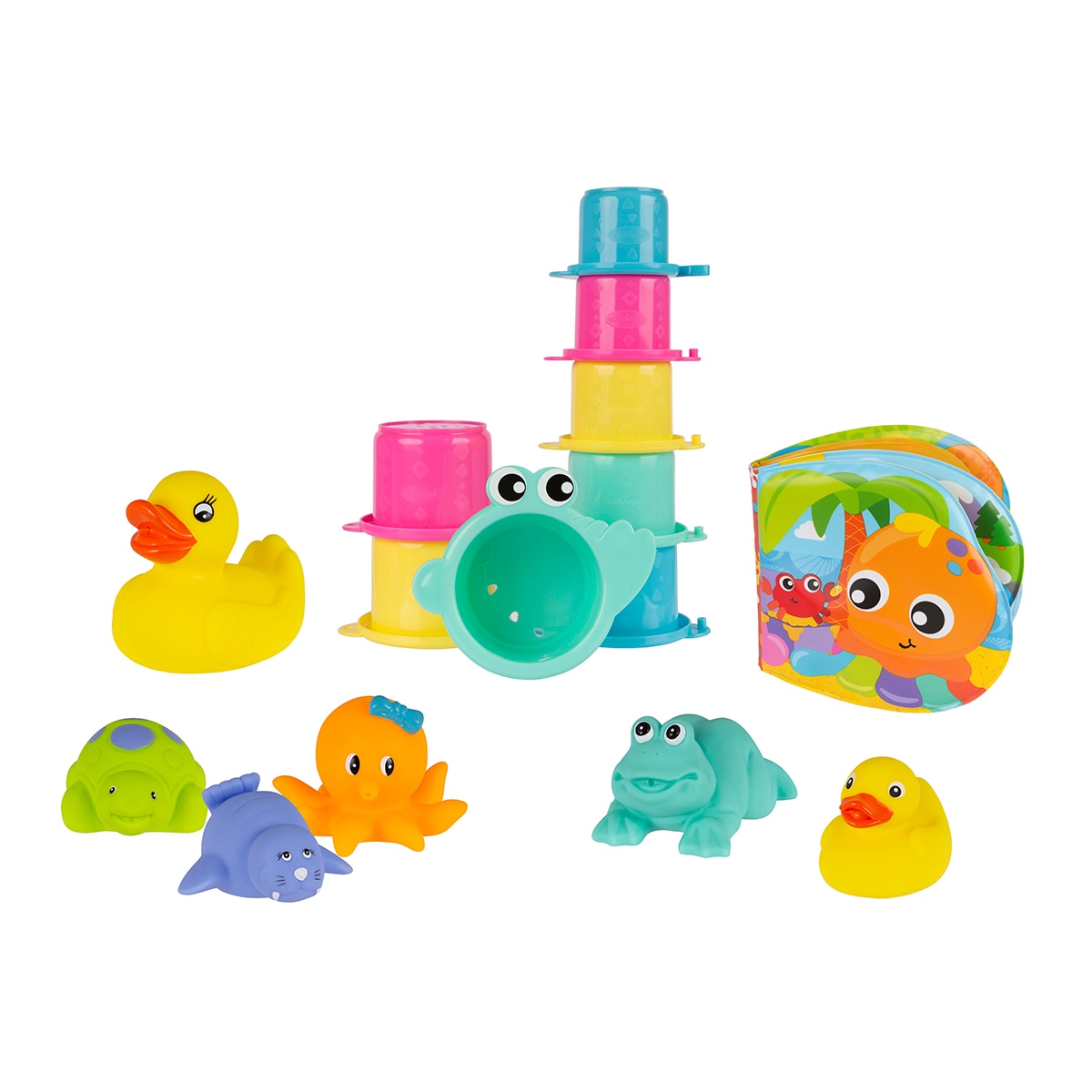 Imagen 0 de Pack regalo Juguetes de baño bebé Bath Fun Play Pack Playgro