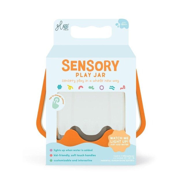 Imagen 0 de Jarra Sensorial Naranja GloPals