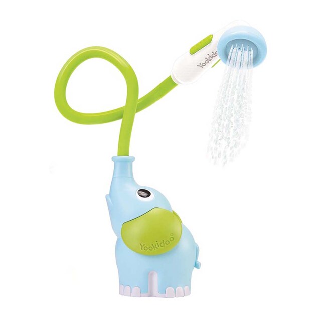 Juguete de baño Ducha Bañera Elefante Azul Yookidoo